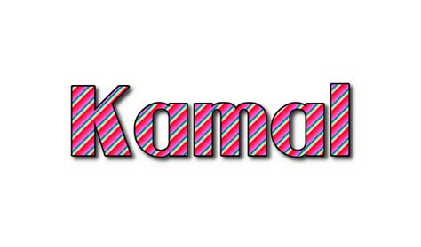 Kamal Logo | Free Name Design Tool from Flaming Text