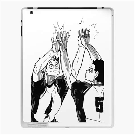 Bokuto And Akaashi Haikyuu Manga Cap IPad Case Skin By Joojlia