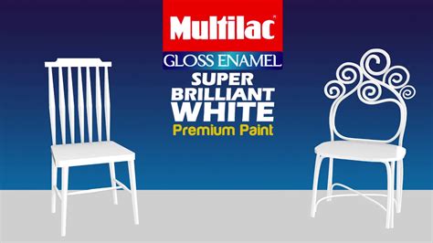 Multilac Gloss Enamel Super Brilliant White Premium Paint Sinhala