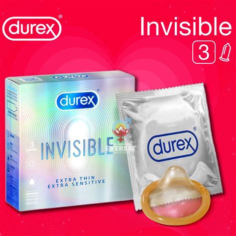 Bao Cao Su Durex Invisible Extra Thin Si U M Ng H P C I