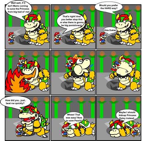 Mario VS Bowser - Fight Battle by karasz87 on DeviantArt