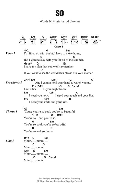 All Of The Stars Ed Sheeran Chords