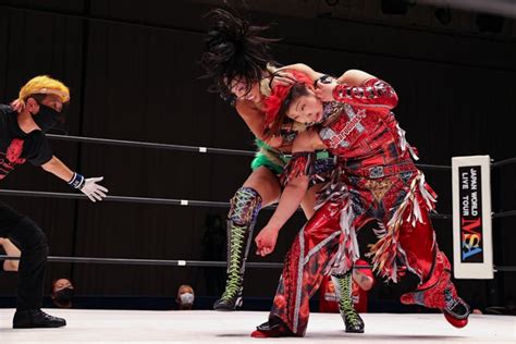 【photo】marvelous・wave両エースが激突！ 彩羽と野崎は激闘の末ドロー決着後に最強タッグ結成へ！ The Digest