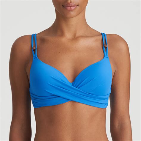 Marie Jo Swim Flidais Twist Bikini Oberteil Mistral Blue Annadiva