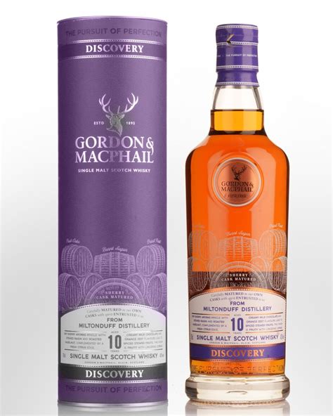 Gordon Macphail Discovery Miltonduff 10 Year Old Single Malt Scotch