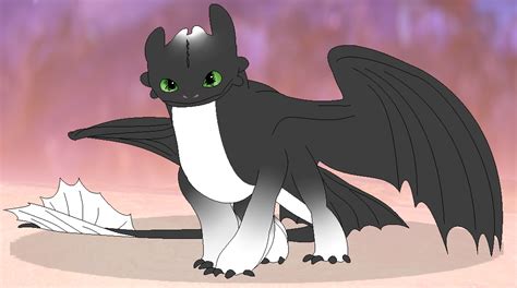 Night-Light fury: Toothless's son unofficial by RedFireOfficial on ...