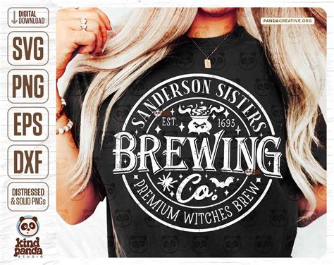 Sanderson Sisters Brewing Co Svg Png Dxf Hocus Pocus Svg Halloween