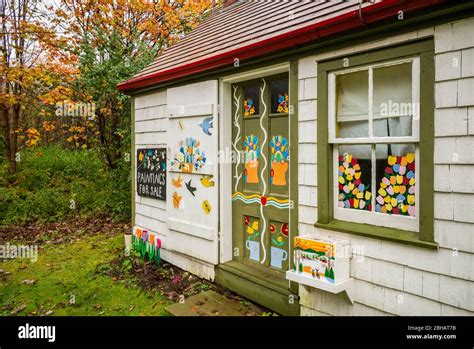 Canada, Nova Scotia, Digby, Maud Lewis House Replica built by Murray ...