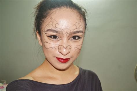 Lace Mask Makeup Tutorial Saubhaya Makeup