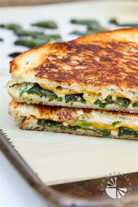 Jalapeno Popper Herb Grilled Cheese Vegetarian Gastronomy