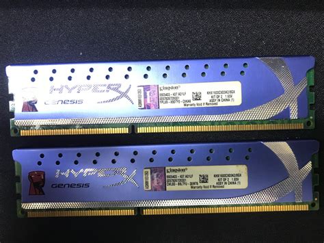 Kingston Ddr3 1333 Pc3 10700667mhz 4gb X2 Computers And Tech Parts