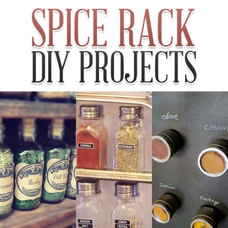 Spice Rack DIY Projects - The Cottage Market