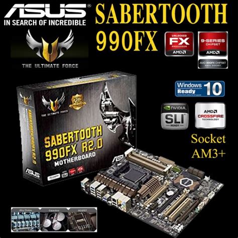 Mainboard Amd Asus Sabertooth Fx R Socket Am