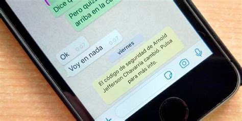 Por qué cambia el código de seguridad de WhatsApp