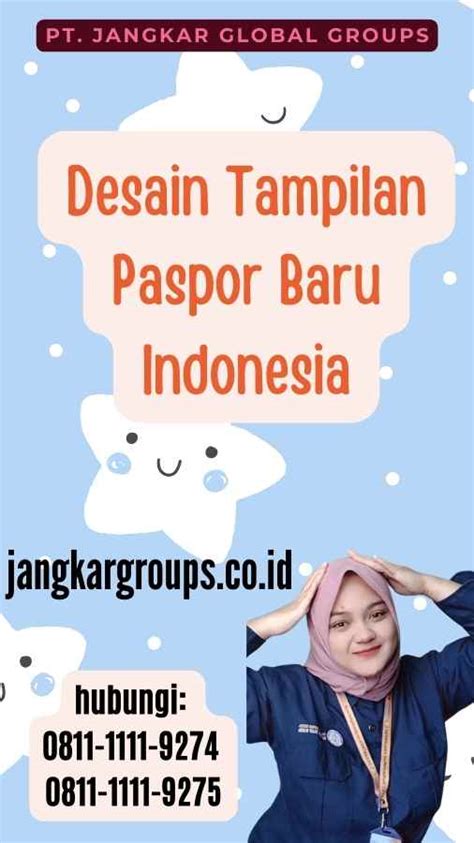 Tampilan Paspor Baru Indonesia Jangkar Global Groups