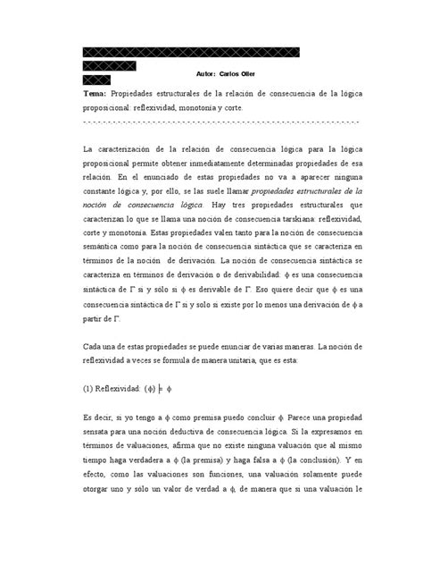 Ficha 2 Pdf Consecuencia Lógica Argumento