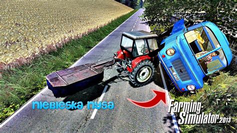 Niebieska Nysa Farming Simulator 2013 Evo24HD YouTube