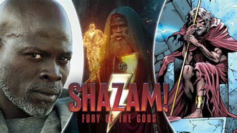 Shazam F Ria Dos Deuses Djimon Hounsou Reprisar Seu Papel De Mago