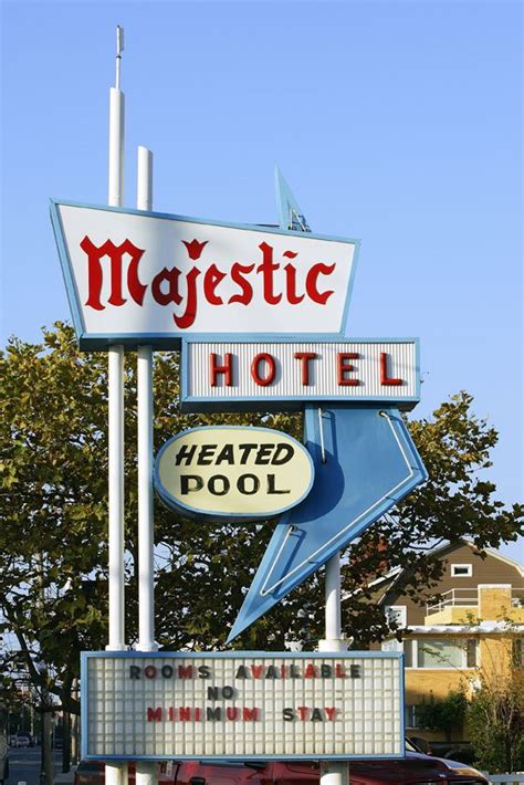 Vintage Neon Signs, Vintage Ads, Vintage Travel, Ocean City Md, Ocean ...