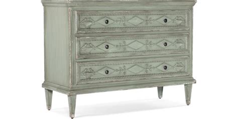 Hooker Furniture Living Room Charleston Three Drawer Accent Chest