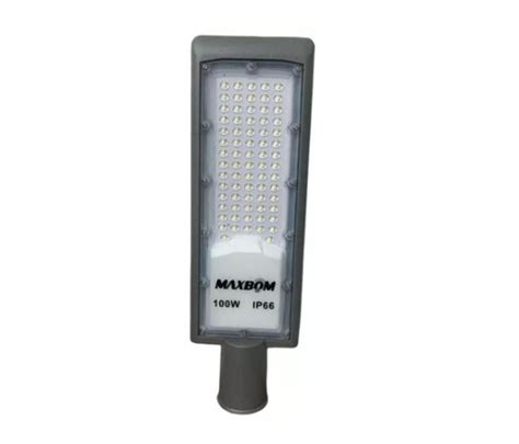 Luminária Led Para Rua Pública Poste Smd 100w Prova Dágua MAXBOM