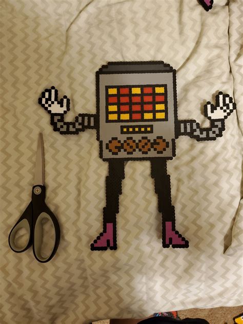 Undertale Mettaton Perler Bead Sprite Set Etsy