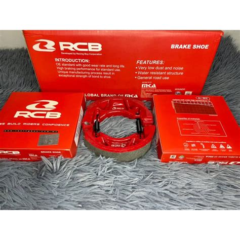 Rcb Brake Shoe For Mio I Soul I Gear Aerox Gravis Sniper