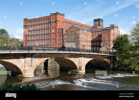 Belper North Mill also known as Strutt's North Mill on the River ...