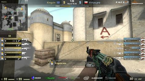 Virtus Pro Vs Kinguin Cs Go Faceit League At Dreamhack Valencia