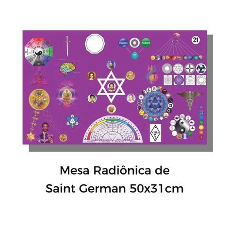 Mesa Radiônica de Saint Germain Elo7 Produtos Especiais