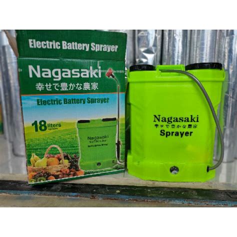 Jual Tangki Semprot Sprayer Elektrik NAGASAKI 16L Shopee Indonesia