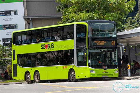 Bus 67 SMRT Buses MAN A95 Euro 6 SG5960J Land Transport Guru