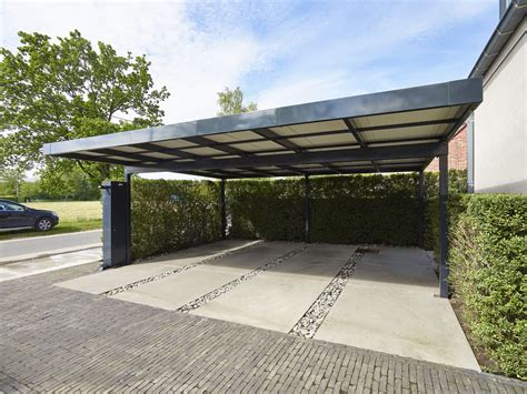 Flat Roof Steel Carport Designs - daddyhome