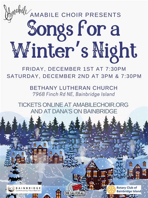 Songs For A Winter S Night Greater Seattle Choral Consortium