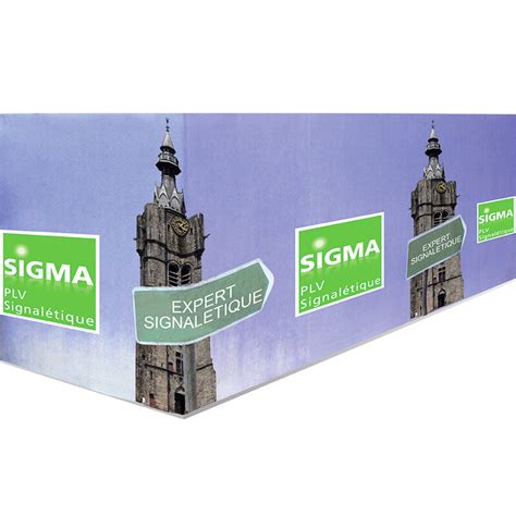 Banderole Calicot Publicitaire Sur Mesure Sigma Signalisation