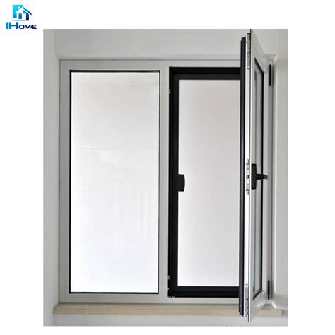 Soundproof Double Glass Outward Opening New Design Aluminum Casement