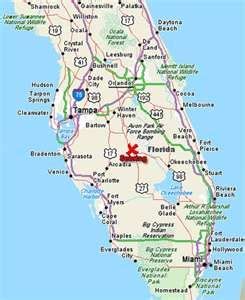 Sebring Florida Map | Color 2018