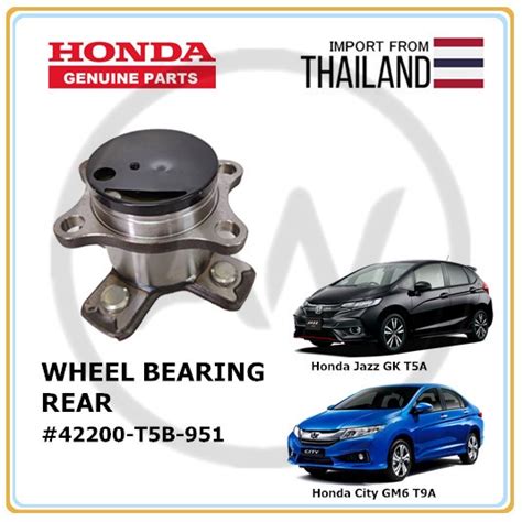 Original Honda City Gm6 T9a Jazz Gk T5a 2014 2019 Rear Wheel Hub