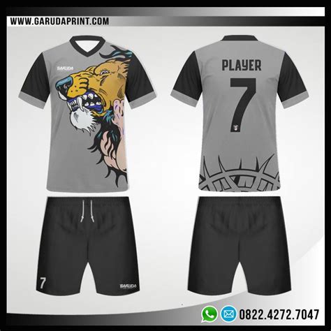 Desain Baju Futsal 76 Lyon Attack