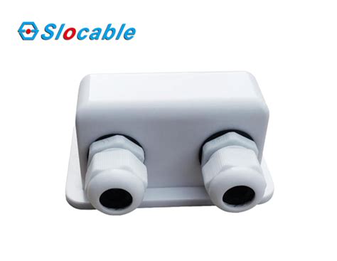 Slocable Waterproof Abs Solar Double Cable Entry Gland For Rv