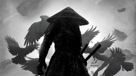 Samurai And Crows By Kraistokatsuo On Deviantart