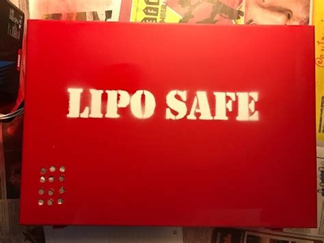 DIY Lipo Safe Box YouTube