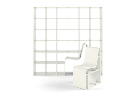 Sou Fujimoto Designs Hybrid Bookshelf And Chair For Alias