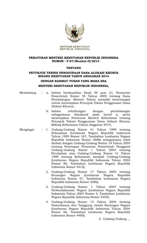 PDF LAMPIRAN PERATURAN MENTERI KEHUTANAN PDF FilePETUNJUK TEKNIS