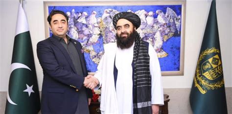 Bilawal Bhutto Fm Muttaqi Discuss Bilateral Relations Regional Situation