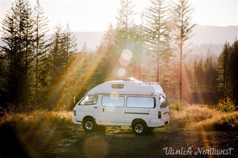 Toyota Hiace Hitop Wd Camper Van Vanlife Northwest