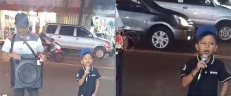 Momen Lawas Perjuangan Farel Prayoga Ngamen Bareng Ayah Bikin Terharu