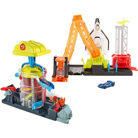 Hot Wheels City Super Sets Playset Case Entertainment Earth