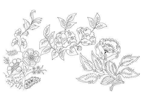 Simple Flower Designs For Pencil Drawing Borders Best Flower Site