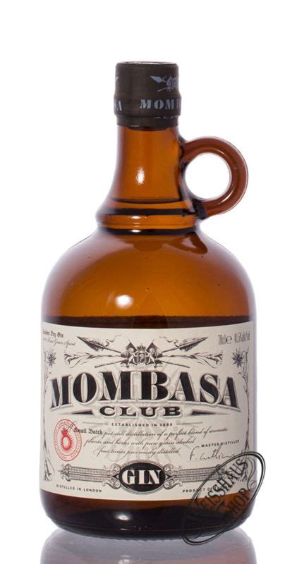 Mombasa Club London Dry Gin Vol L Weisshaus Shop